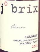 喬迪·布里克斯酒莊可可古諾瓦茲干紅葡萄酒(j. Brix Wines Coucou Counoise, San Diego County, USA)