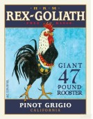 HRM雷克斯歌利亞灰皮諾干白葡萄酒(HRM Rex Goliath Giant 47 Pound Rooster Pinot Grigio, California, USA)