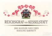 Reichsgraf von Kesselstatt Kaseler Nies'chen Riesling Kabinett, Mosel, Germany