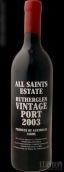 諸圣年份波特酒(All Saints Estate Vintage Port, Rutherglen, Australia)