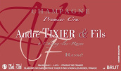 蒂克西埃父子極干型桃紅香檳(Champagne Andre Tixier & Fils Brut Rose, Champagne, France)