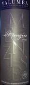 御蘭堡酒莊孟席斯園赤霞珠紅葡萄酒(Yalumba The Menzies Cabernet Sauvignon, Coonawarra, Australia)