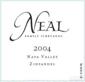 尼爾家族仙粉黛干紅葡萄酒(Neal Family Vineyards Zinfandel, Rutherford, USA)