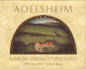 愛(ài)德森匯泉園黑皮諾干紅葡萄酒(Adelsheim Vineyard Ribbon Springs Vineyard Pinot Noir, Ribbon Ridge, USA)