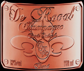 霍瓦酒莊特釀桃紅香檳(De Roval Cuvee Speciale Rose, Champagne, France)