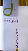 茱比霖馬貢韋爾茲干白葡萄酒(Domaine de la Jobeline Macon Verze Blanc, Maconnais, France)