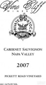 柯利弗皮科路園赤霞珠干紅葡萄酒(Vine Cliff Pickett Road Vineyard Cabernet Sauvignon, Oakville, USA)