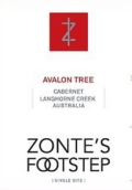 宗特之印阿瓦農(nóng)樹赤霞珠干紅葡萄酒(Zonte's Footstep Avalon Tree Cabernet Sauvignon, Langhorne Creek, Australia)