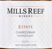 米爾瑞福酒莊霞多麗白葡萄酒(Mills Reef Estate Chardonnay, Hawke's Bay, New Zealand)