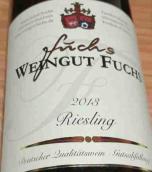 ?？怂咕魄f雷司令干白葡萄酒(Weingut Fuchs Riesling, Pfalz, Germany)