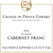 愛(ài)德華王子品麗珠干紅葡萄酒(Grange of Prince Edward Vineyards & Estate Winery Cabernet Franc, Prince Edward County, Canada)