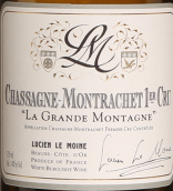 路西安僧侶酒莊大蒙特尼（夏山-蒙哈榭一級園）白葡萄酒(Lucien Le Moine La Grande Montagne, Chassagne-Montrachet Premier Cru, France)