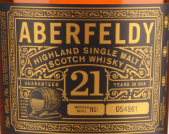 艾柏迪21年限量版蘇格蘭單一麥芽威士忌(Aberfeldy 21 Years Single Malt Scotch Whisky, Highlands, UK)