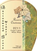 格魯夫珍藏霞多麗干白葡萄酒(Buttonwood Grove Reserve Chardonnay, Finger Lakes, USA)