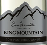 山姆米蘭達國王山灰皮諾阿內(nèi)斯白葡萄酒(Sam Miranda King Mountain Pinot Grigio Arneis, King Valley, Australia)