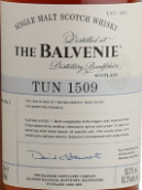 百富1509號(hào)桶第3批次蘇格蘭單一麥芽威士忌(The Balvenie Tun 1509 Batch No.3 Single Malt Scotch Whisky, Speyside, UK)