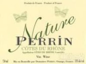 佩蘭酒莊天然紅葡萄酒(Perrin & Fils Nature, Cotes du Rhone, France)