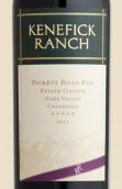 肯尼菲克皮卡特路干紅葡萄酒(Kenefick Ranch Pickett Road Red, Napa Valley, USA)