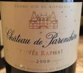 金巴倫拉斐爾特釀紅葡萄酒(Chateau de Parenchere Cuvee Raphael, Bordeaux, France)