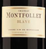 蒙福樂酒莊干紅葡萄酒(Chateau Montfollet, Blaye, France)