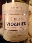 杜寶夫銀色系維歐尼干白葡萄酒(Georges Duboeuf  Or Blanc Viognier, Rhone Valley, France)