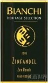 Bianchi Heritage Selection Zen Ranch Zinfandel, Paso Robles, USA