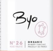 尤比酒莊拜歐系列26號桃紅葡萄酒(Domaine Uby Byo No. 26 Rose, Cotes de Gascogne, France)