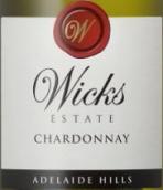 威克斯霞多麗干白葡萄酒(Wicks Estate Chardonnay, Adelaide Hills, Australia)