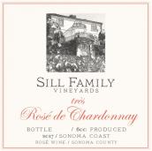 希爾家族佳釀霞多麗桃紅葡萄酒(Sill Family Vineyards Tres Chardonnay Rose, Sonoma County, USA)