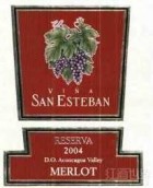 圣?艾斯坍布珍藏梅洛干紅葡萄酒(Vina San Esteban Reserva Merlot, Aconcagua Valley, Chile)