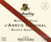 黛倫堡酒莊達利原生設拉子-歌海娜紅葡萄酒(d'Arenberg d'Arry's Original Shiraz - Grenache, McLaren Vale, Australia)