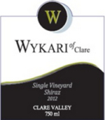 維卡里單一園西拉干紅葡萄酒(Wykari Single Vineyard Shiraz, Clare Valley, Australia)