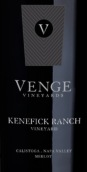 維恩治酒莊肯尼菲克梅洛紅葡萄酒(Venge Vineyards Kenefick Ranch Vineyard Merlot, Napa Valley, USA)