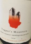 托佩尔山橡木桶发酵琼瑶浆白葡萄酒(Topper's Mountain Barrel Ferment Gewürztraminer, New South Wale, Australia)