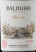 碧桃絲酒莊珍藏赤霞珠紅葡萄酒(Balduzzi Cabernet Sauvignon Reserva, Maule Valley, Chile)