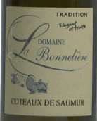 波納列酒莊索米爾丘傳統(tǒng)甜白葡萄酒(Domaine La Bonneliere Coteaux de Saumur Tradition, Saumur-Champigny, Fracne)