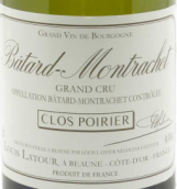 路易拉圖酒莊普瓦里耶（巴塔-蒙哈榭特級(jí)園）白葡萄酒(Louis Latour Clos Poirier, Batard-Montrachet Grand Cru, France)
