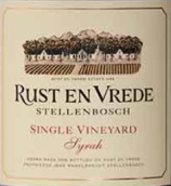 瑞斯德路酒莊單一葡萄園設(shè)拉子紅葡萄酒(Rust en Vrede Single Vineyard Shiraz, Stellenbosch, South Africa)