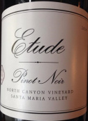 練習(xí)曲北峽谷園黑皮諾干紅葡萄酒(Etude Etude North Canyon Pinot Noir, Santa Maria Valley, USA)