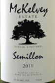 麥凱維賽美蓉白葡萄酒(McKelvey Estate Semillon, Hunter Valley, Australia)