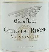 阿蘭·帕雷特酒莊沃微訥里白葡萄酒(Alain Paret Valvigneyre Blanc, Cotes du Rhone, France)