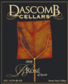 達(dá)斯康酒莊西拉桃紅葡萄酒(Dascomb Cellars Rose of Syrah, Santa Ynez Valley, USA)