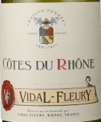 維達·芙麗酒莊羅訥河谷甜白葡萄酒(Vidal-Fleury Cotes du Rhone Blanc, Rhone, France)