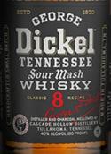 喬治迪科爾8號(hào)經(jīng)典配方田納西酸醪威士忌(George Dickel No.8 Classic Recipe Tennessee Sour Mash Whisky, Tennessee, USA)