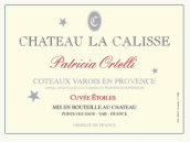 佳麗斯酒莊帕崔莎·奧特利依托瓦特釀干紅葡萄酒(Chateau La Calisse Coteaux Varois en Provence Patricia Ortelli Cuvee Etoiles Rouge, Provence, France)