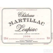 馬蒂雅酒莊白葡萄酒(Chateau Martillac, Loupiac, France)