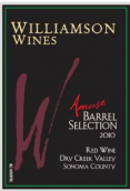 威廉森消遣木桶干紅葡萄酒(Williamson Amuse Barrel Selection, Dry Creek Valley, USA)