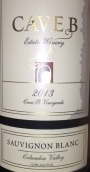 洞穴長相思干白葡萄酒(Cave B Estate Winery Sauvignon Blanc, Columbia Valley, USA)