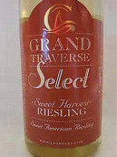 穿越酒莊精選雷司令半干白葡萄酒(Chateau Grand Traverse Select Semidry Riesling, Old Mission Peninsula, USA)