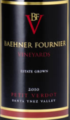 費(fèi)爾涅自有園味而多干紅葡萄酒(Baehner Fournier Estate Grown Petit Verdot, Santa Ynez Valley, USA)